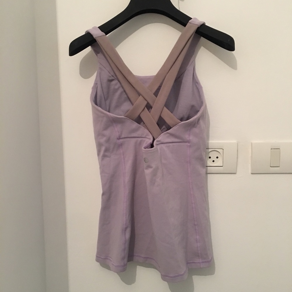Lululemon enhearten tank top size 8